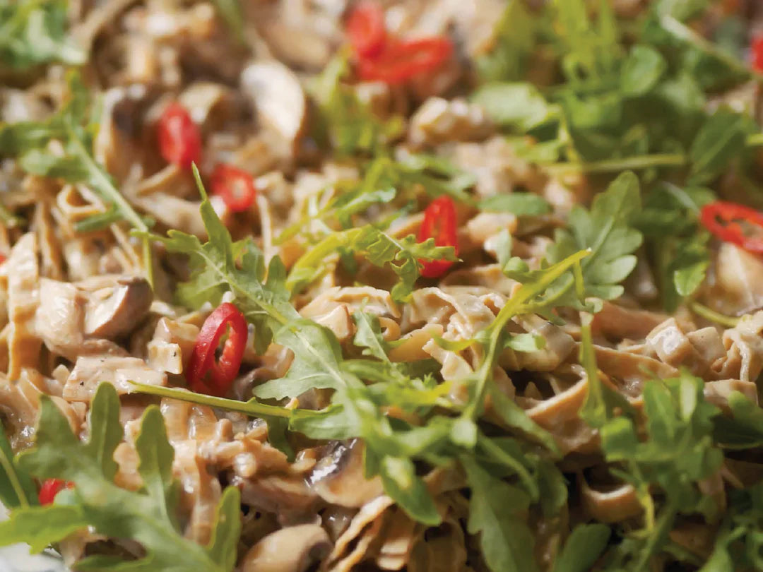 Creamy Mushroom Fettuccine