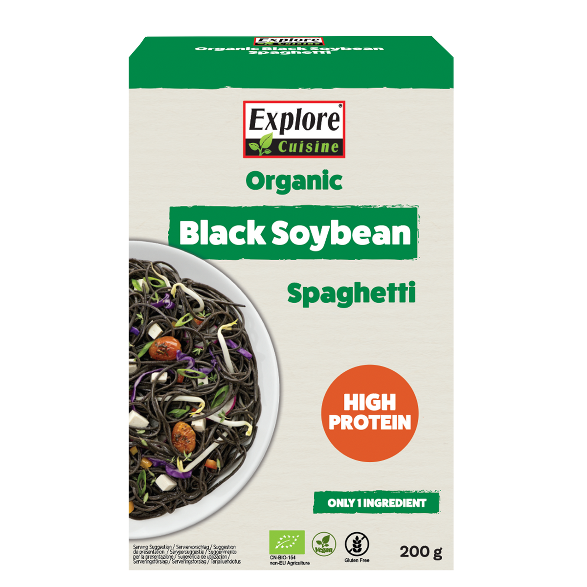 Organic Black Soybean Spaghetti