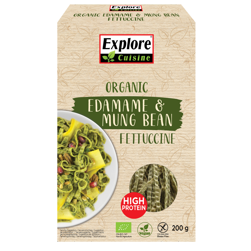 Organic Edamame & Mung Bean Fettuccine