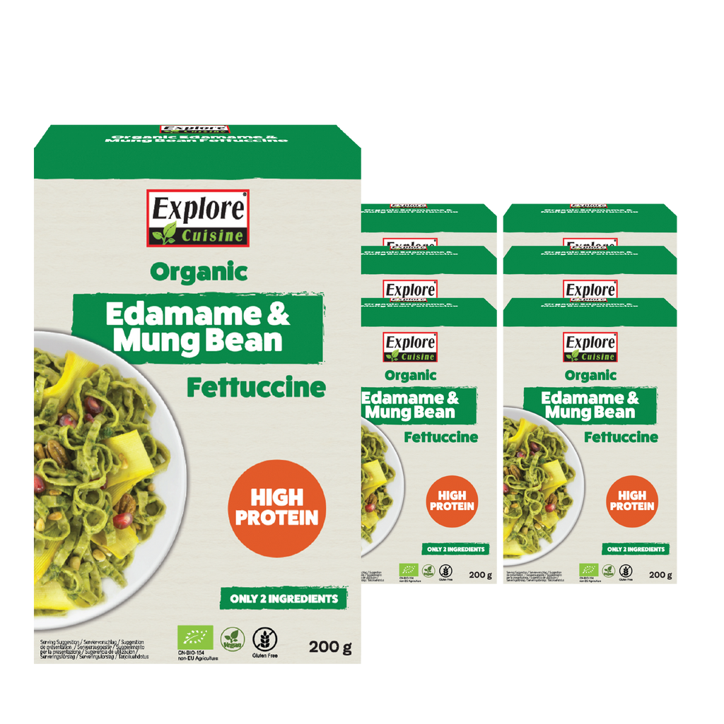 Organic Edamame & Mung Bean Fettuccine