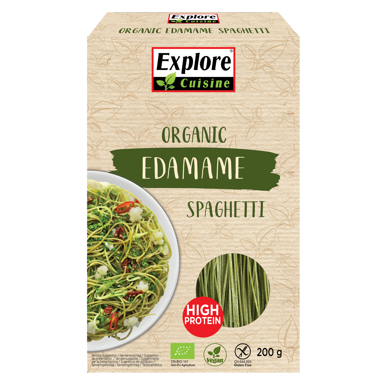 Organic Edamame Spaghetti