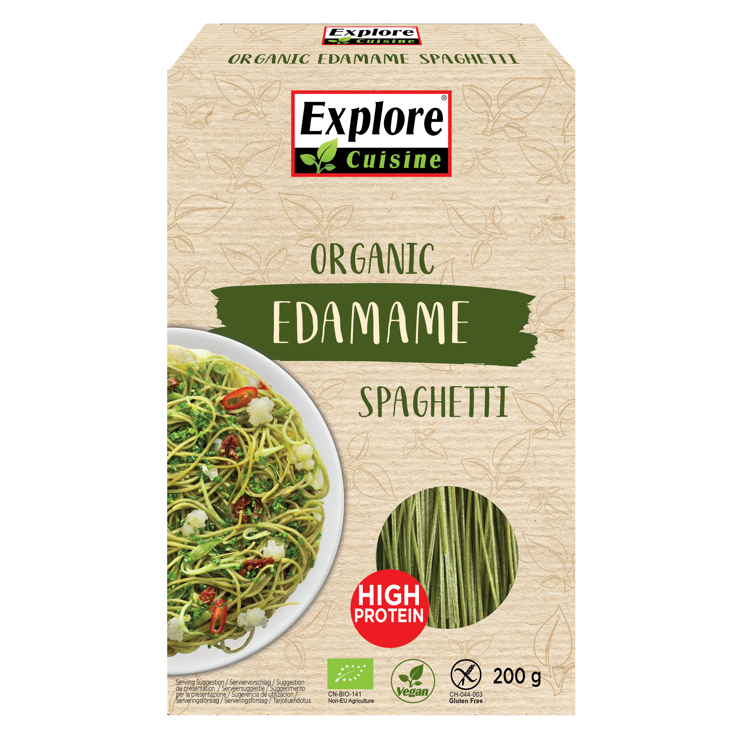 Organic Edamame Spaghetti