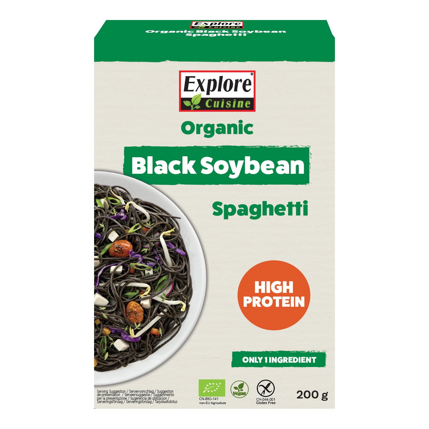 Organic Black Bean Spaghetti