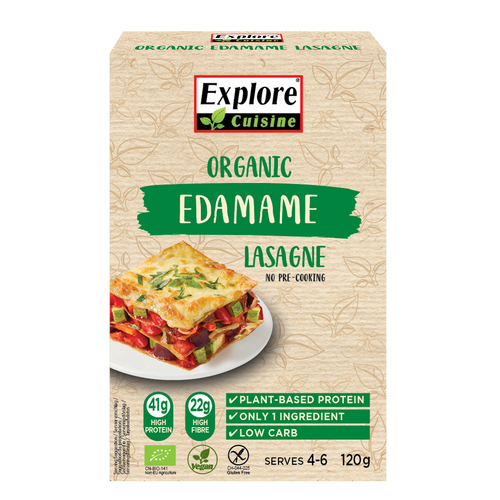 Organic Edamame Lasagne