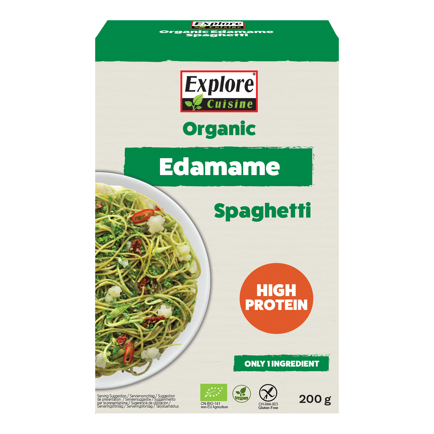 Organic Edamame Spaghetti