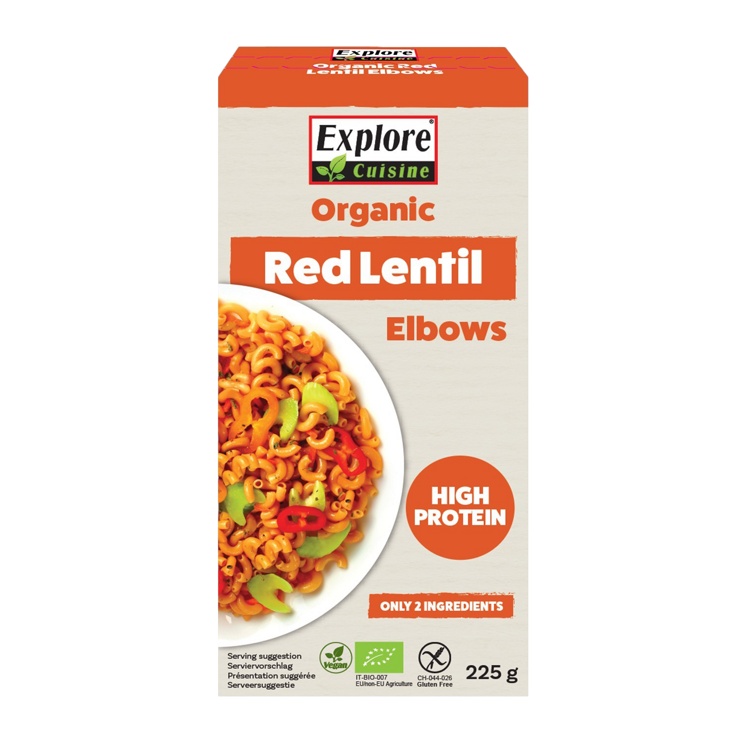 Organic Red Lentil Elbows