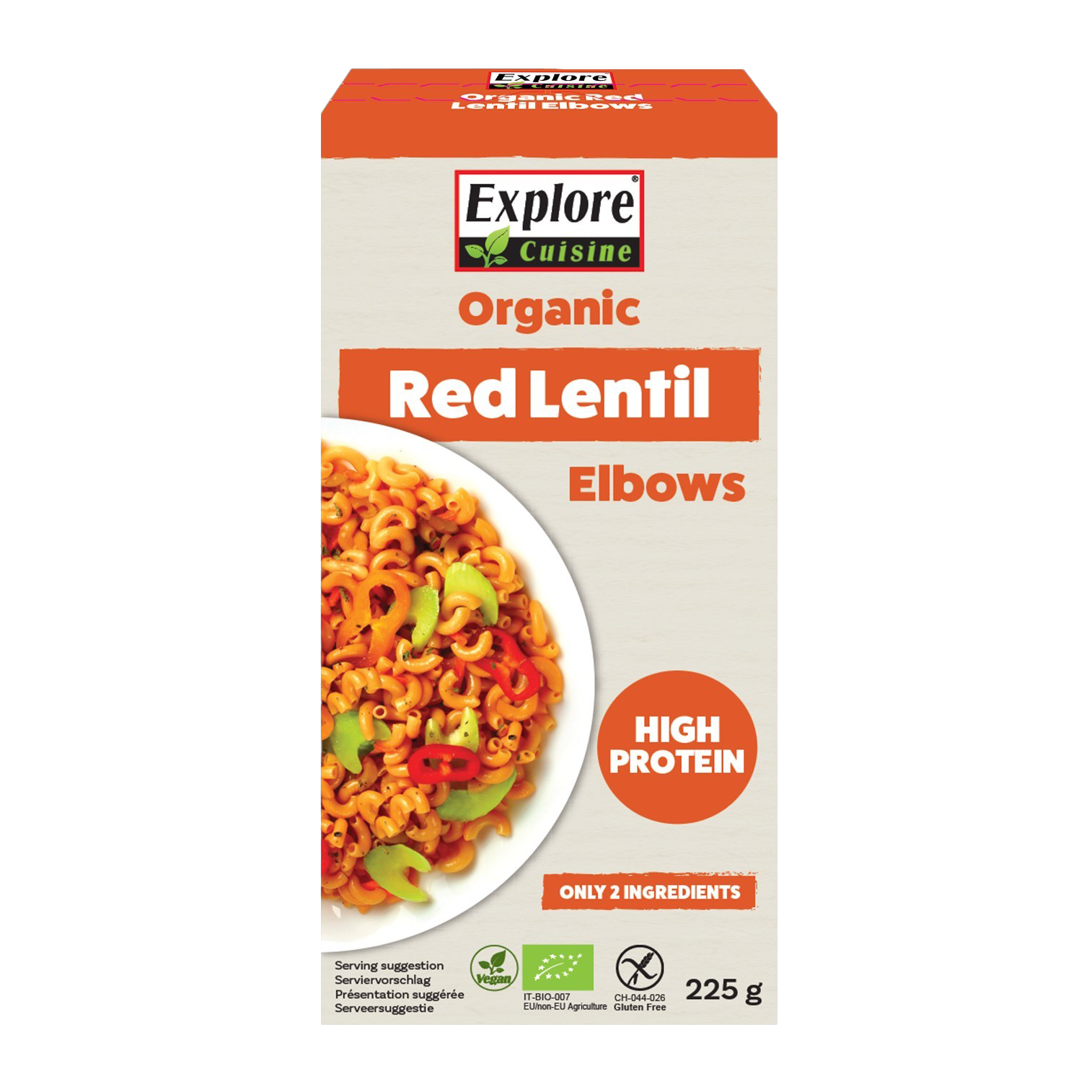 Organic Red Lentil Elbows