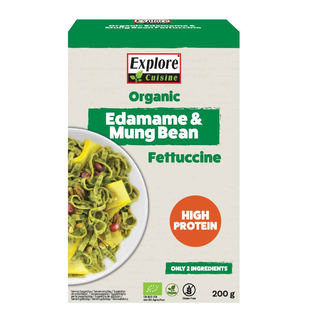Organic Edamame & Mung Bean Fettuccine