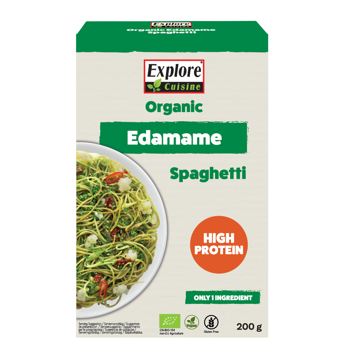 Organic Edamame Spaghetti